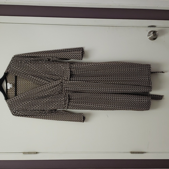 Motherhood Maternity Dresses & Skirts - Motherhood dress brown and tan diamond shapes